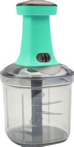 WDS ®Turbo 6 Blade 1100ml Fruit & Vegetable Chopper With Push & Close ...