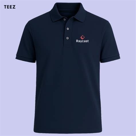 Raycast Polo T-shirt For Men – Developer Productivity Style