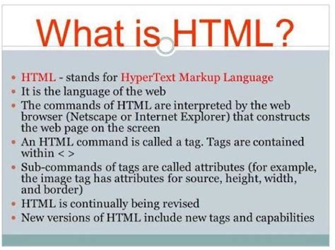 HTML uses commands called ______ *TagsInstructionAttributes - Brainly.in