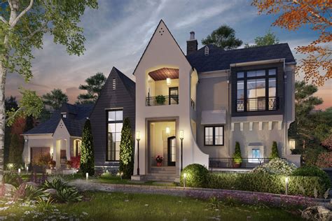 Modern Tudor | Stratton Design Group | Tudor house exterior, Tutor ...