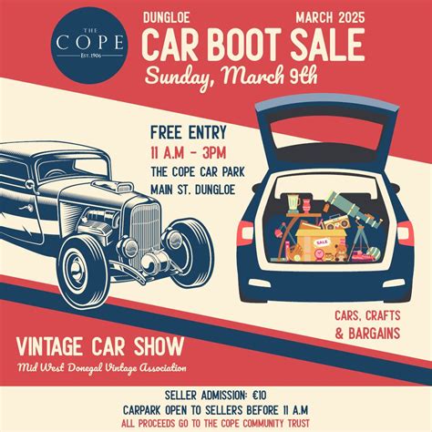 The Dungloe Car Boot Sale & Vintage Car Show, Main Street , Dungloe ...