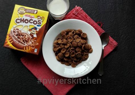 Multigrain Choco Cereal | Choco Flakes | bake without oven Recipe by PV ...