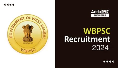 WBPSC Recruitment 2024 Notification Out For 27 Vacancies.