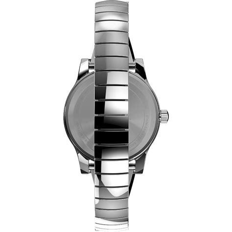 Buy Timex Women Main Street 25 mm Silver Tone Dial Analog Watch ...