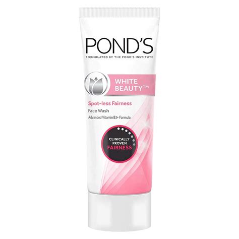 POND'S White Beauty Daily Spot-Less Lightening Facial Foam (50G)(Pack ...