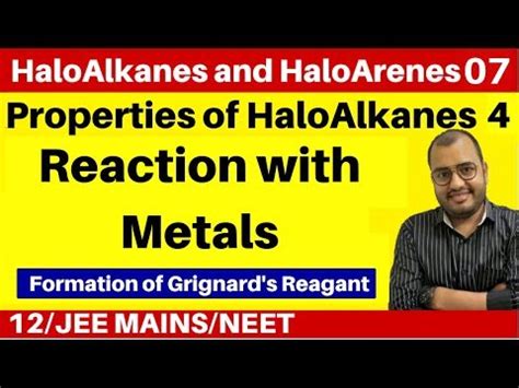 HaloAlkanes and HaloArenes 07: Properties of Haloalkane 4 : Reaction ...