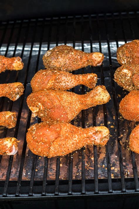 Dry Rub Smoked Chicken Drumsticks - BBQing with the Nolands
