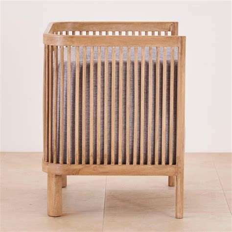 Buy Art of Asia Solid Wood Accent Chair - Grey from Home Centre at just ...