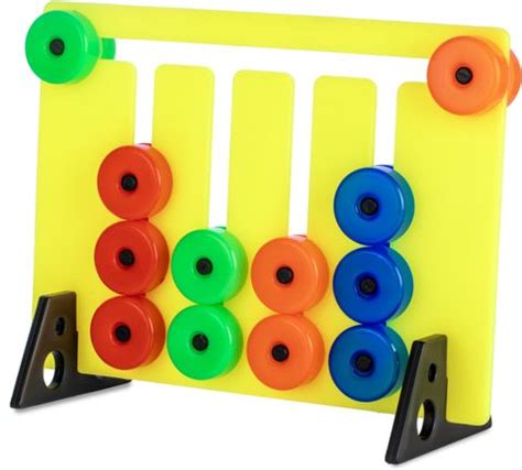 Extrawish Montessori Slide Puzzles - Brain Game for Kids - 3 4 5 Year ...