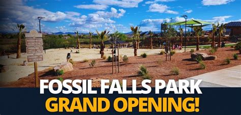Fossil Falls Park Grand Opening, Fossil Falls Park, 2444 E Dinosaur ...