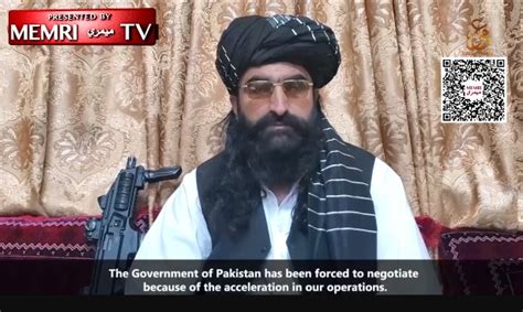 Pakistani Taliban Leader on Negotiations with the Government | MEMRI