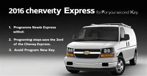 Image result for How to Program Chevy Express Keys