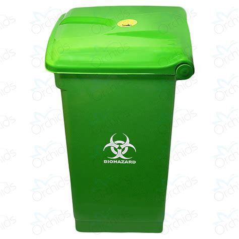 Orchids Bio Waste Dust Bin 60 Litres (Green)