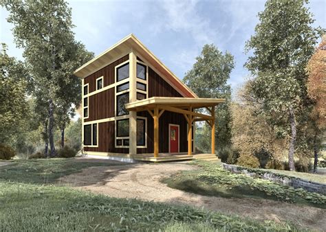 Timber Frame Cabin Style Homes | Custom or Pre-Designed Floor Plans ...