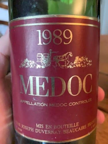 Joseph Duvernay Médoc | Vivino US