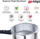 IMPEX Migo Induction Base Pressure Cooker Combo 2 L, 3 L, 5 L Outer Lid ...