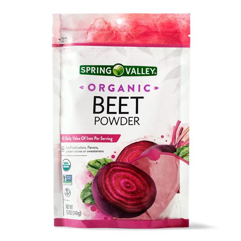 Spring Valley Organic Beet Powder, 12 oz – Walmart Inventory Checker ...