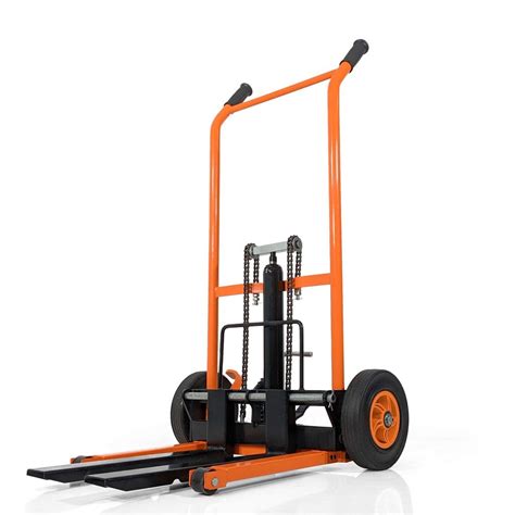 High Lift Folding Pallet Truck 200KG - Manual Stacker & Keg Lifter ...
