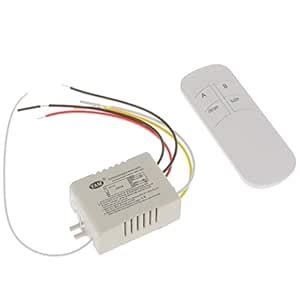 Rare 2 Way Wireless Smart Lamp Light RF Remote Control Switch Receiver+ ...