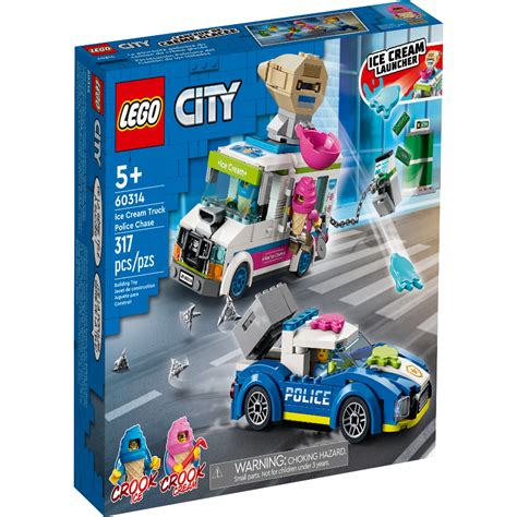 LEGO 60314 City Police Ice Cream Truck Police Chase | Buy Online at ...