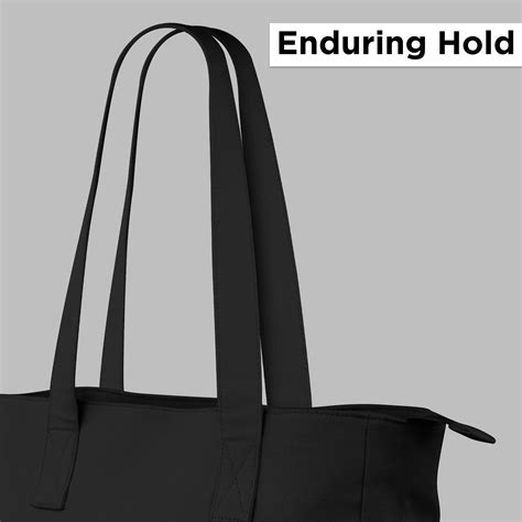 EVERYDAY VIBRANT CANVAS TOTE BAG - BLACK