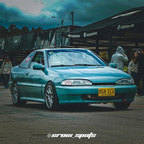 Croix | 🇰🇷HYUNDAI SCOUPE GT TURBO ‘95 🇰🇷 🏎️💨 Motor: 1.6 litros, 4 cilindros en línea, Turbo 🔥🔋 ...