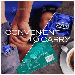 Durex Extra Thin Intense Chocolate Condom 12 - Uses, Side Effects ...
