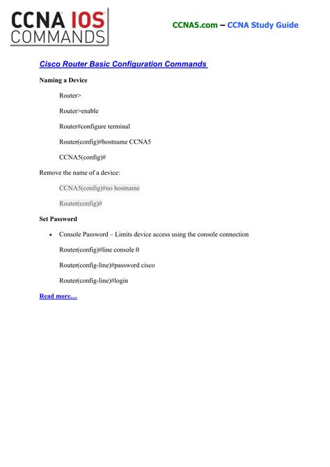 Image result for Basic Router Configuration