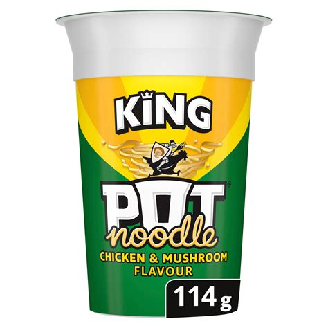 Pot Noodle Chicken & Mushroom King Pot 114 g | Noodles | Iceland Foods