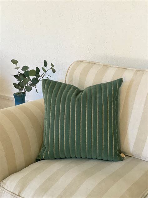 Eden Striped Eucalyptus Oblong Cushion Cover – SanctuaryLiving