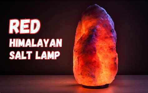 Red Himalayan Salt Lamps: Exploring the Radiance, Origins, Characteristics, and Availability ...