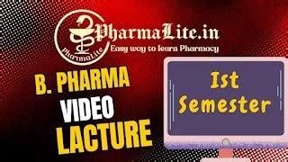 PharmaLite.in : Easy Way to Learn Pharmacy