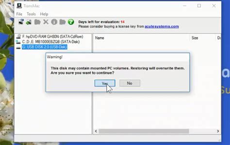 Image result for TransMac Bootable USB