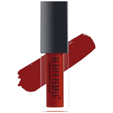 Buy Beauty People Matte Lucious Liquid Lip Color - Highly Pigmented ...
