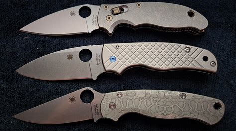 BBB 15V Builds Complete! : r/spyderco