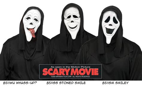 Scary Movie Mask with Shroud Assortment