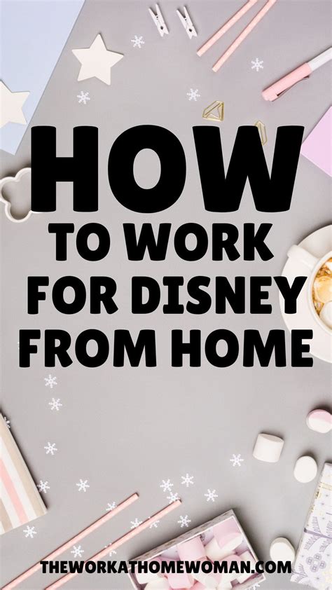 5 Best Work at Home Jobs for Disney Lovers | Online jobs from home, Disney jobs, Work from home jobs