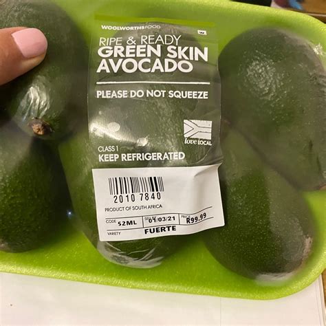Green skin avocado from Woolworths Food - Vegan Product Reviews ...