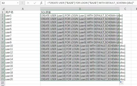 Excel SQL Server 的图像结果