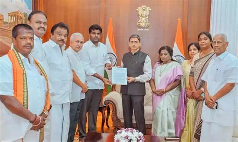 TN BJP delegation meets Guv, seeks CBI probe into Kallakurichi hooch ...