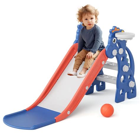 Amazon.com: GLAF Toddler Slide Indoor Slide for Toddlers 1-3 Baby Slide ...