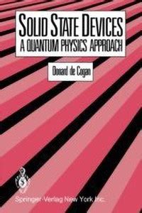Solid State Devices: Buy Solid State Devices by DE COGAN D. at Low ...