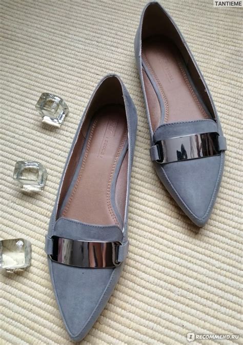 Серые балетки ASOS DESIGN Leonie с острым носком арт. 1418040 - «Asos ...