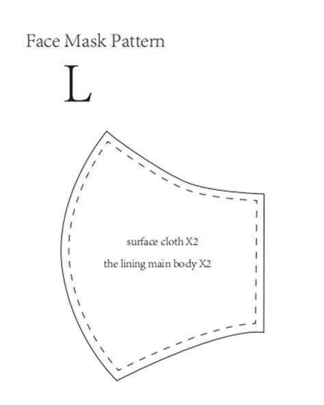 Image result for DIY Free Mask Pattern Downloadable