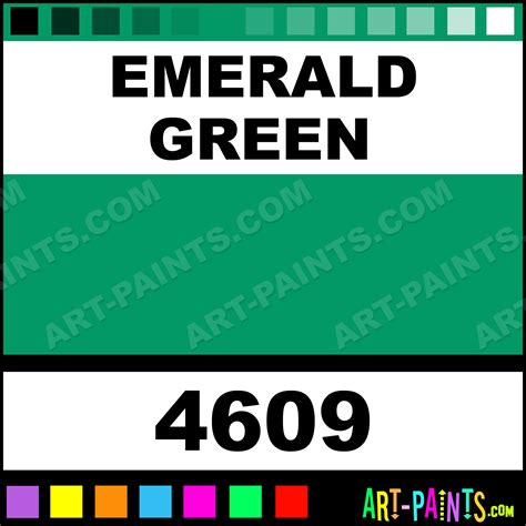 Emerald Green Candy Pigment Airbrush Spray Paints - 4609 - Emerald ...