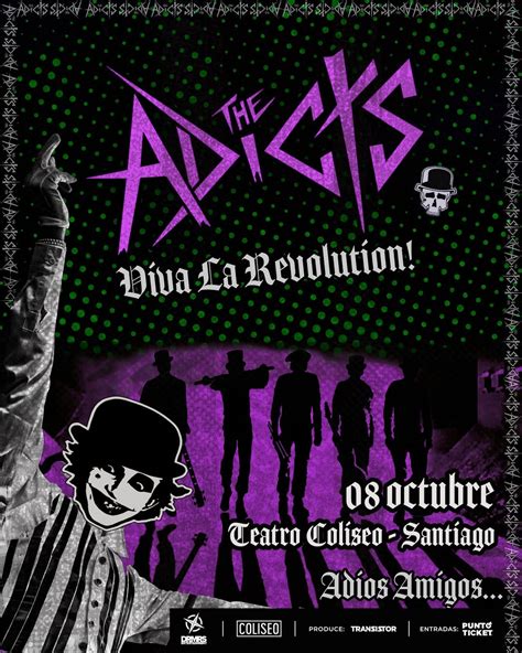 Rockaxis | Viva la Revolución: The Adicts regresa a Chile