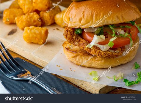 196 Grill Cheese Hamburger Chicken Tender Images, Stock Photos ...