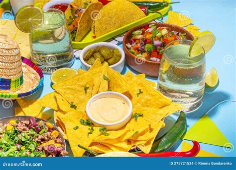 Cinco de mayo party food stock photo. Image of cinco - 275721534
