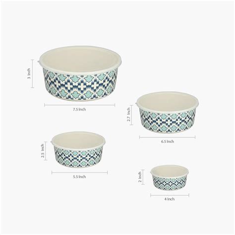 Buy INDIA CIRCUS Organised Ovule Set of 4 Bamboo Fibre Storage ...