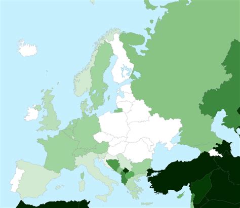 Religion Map of Europe 的图像结果